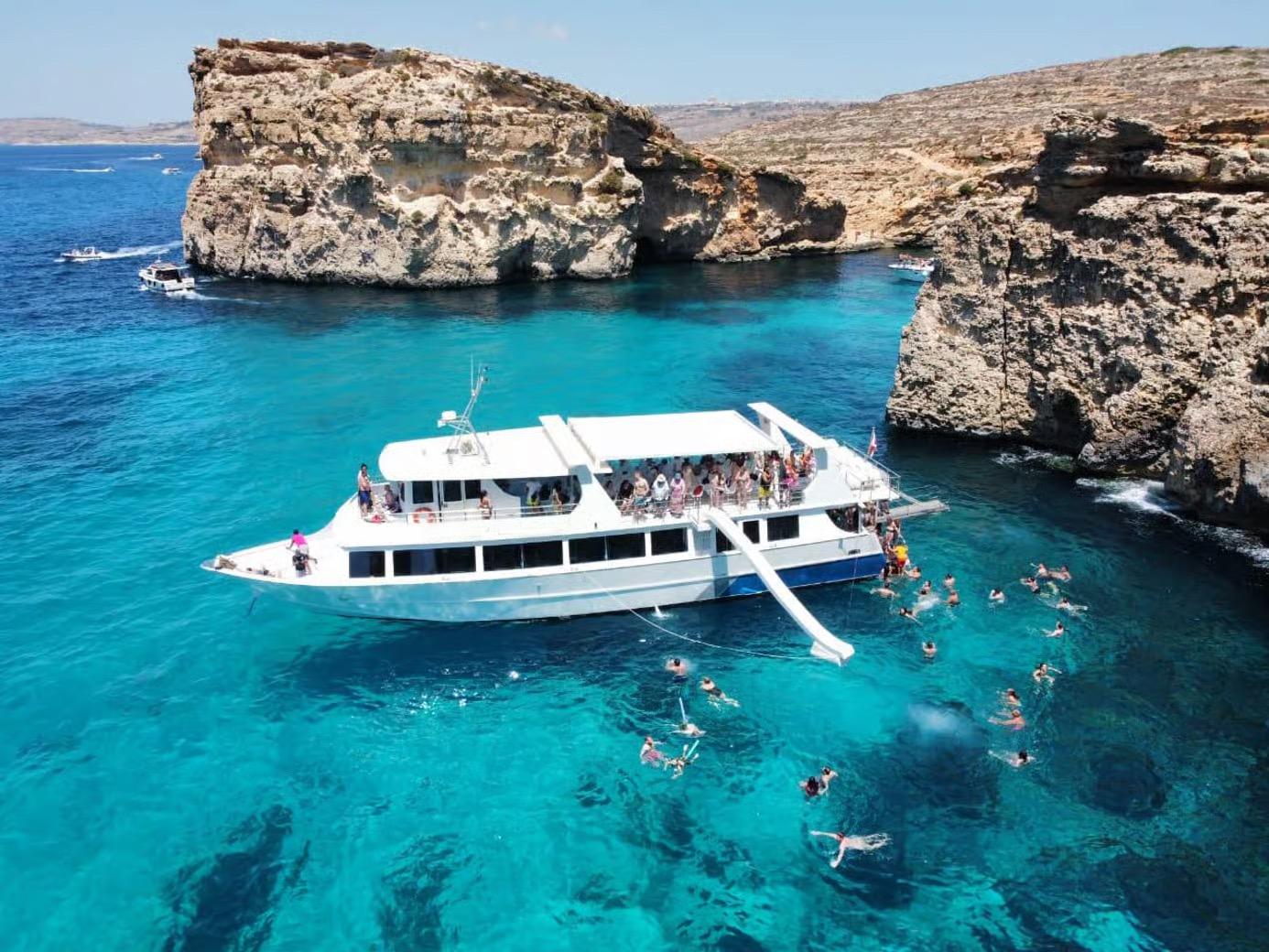 Comino & Blue Lagoon — Full Day Trip — St Julian's → Comino Island, Malta, Malta