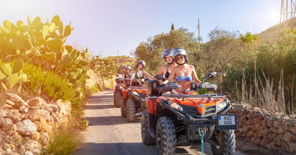 Gozo quad rental with GPS map 2