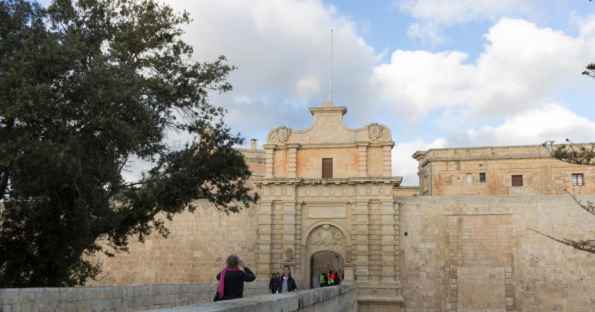 Mdina Gate, the entrance to Malta's Silent City