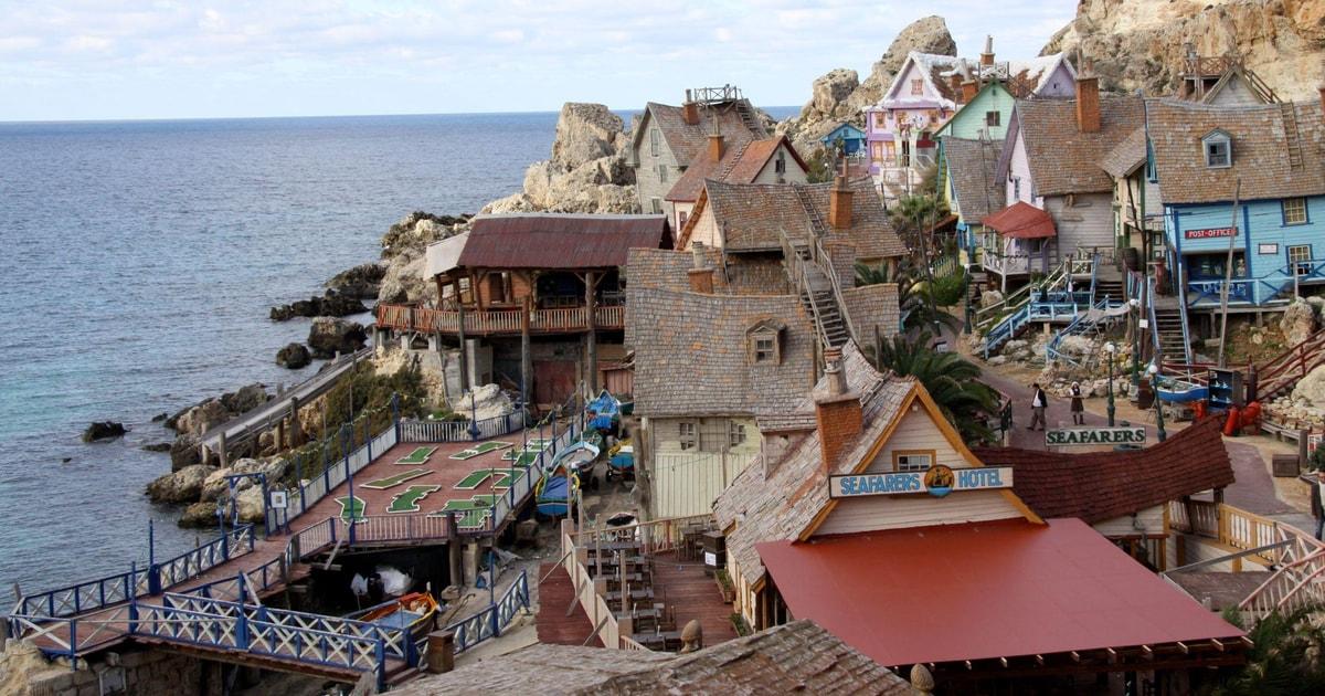 Popeye Village, the 1980 film set in Anchor Bay, Malta